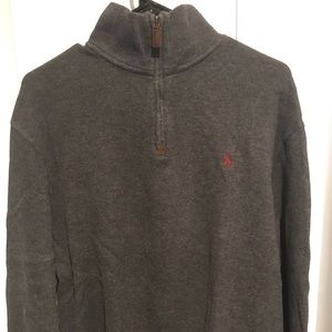 Gray Polo Ralph Lauren 3/4 ZIP Large